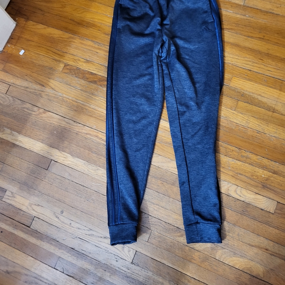 Adidas blue Grey pants